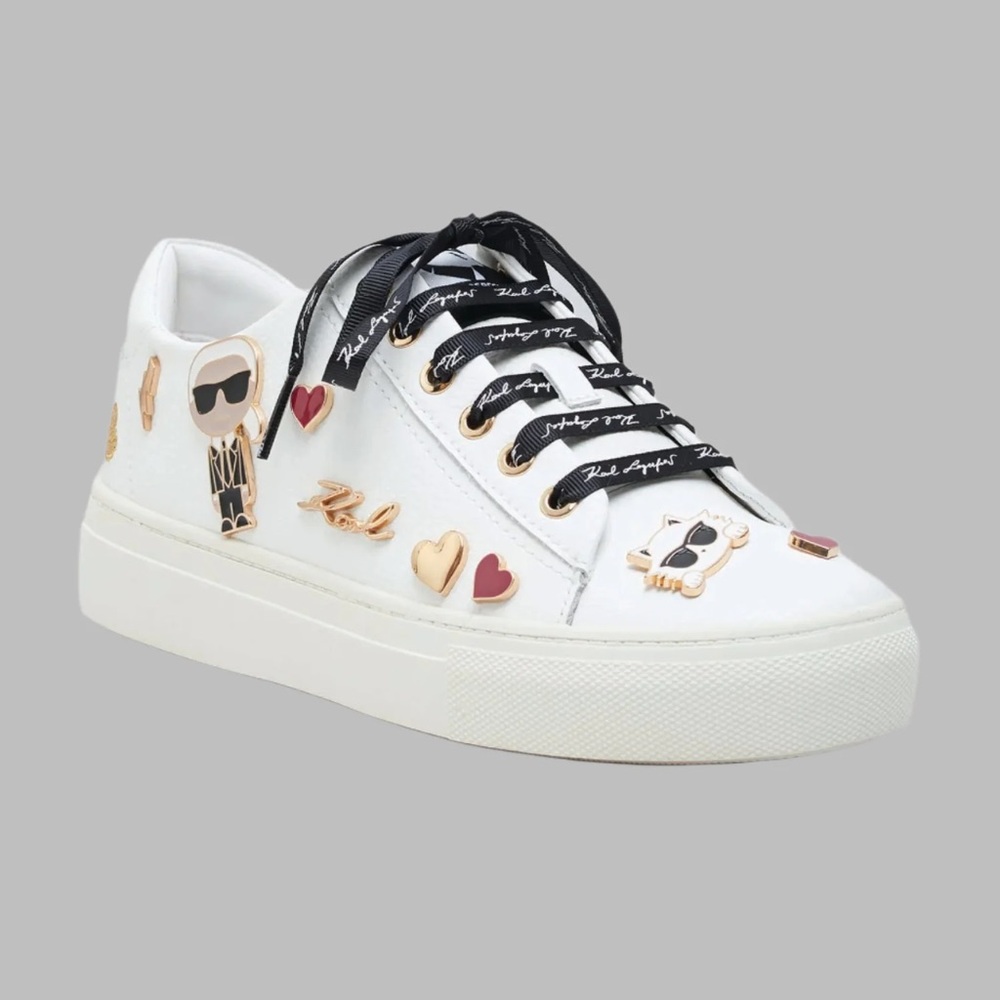 Karl Lagerfeld CATE PINS LACE UP SNEAKER